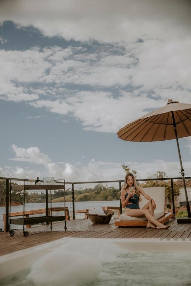 Botanico Hotel Boutique Guatape El Penol  المظهر الخارجي الصورة