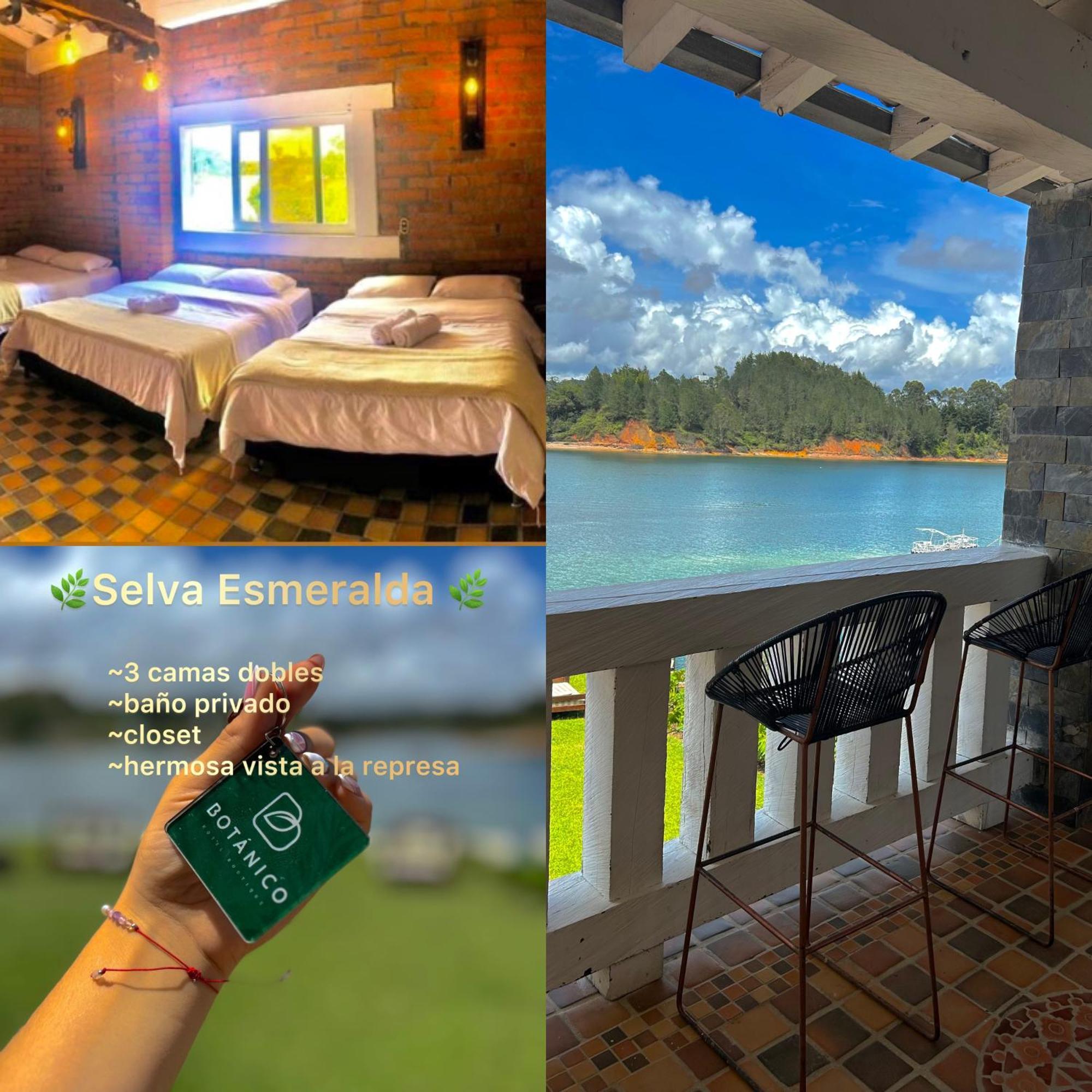 Botanico Hotel Boutique Guatape El Penol  المظهر الخارجي الصورة